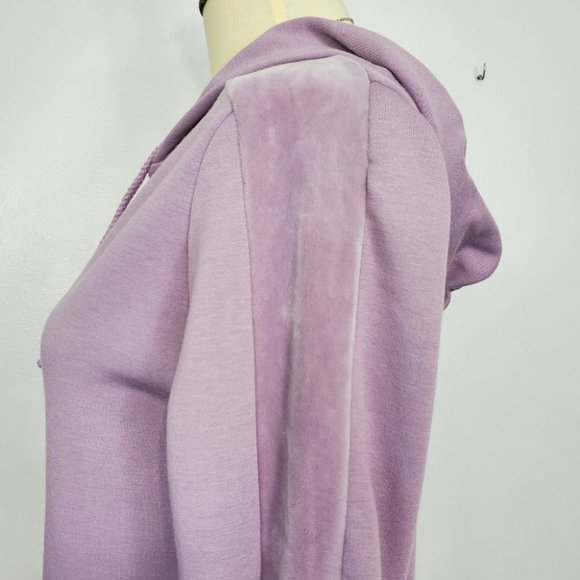 Hippie Rose Soft Cozy Fleece Zip-Up Hoodie Sweatshirt Jacket NEW NWT Size XS - Picture 6 of 12